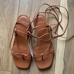 Abercrombie & Fitch Brown Sandals